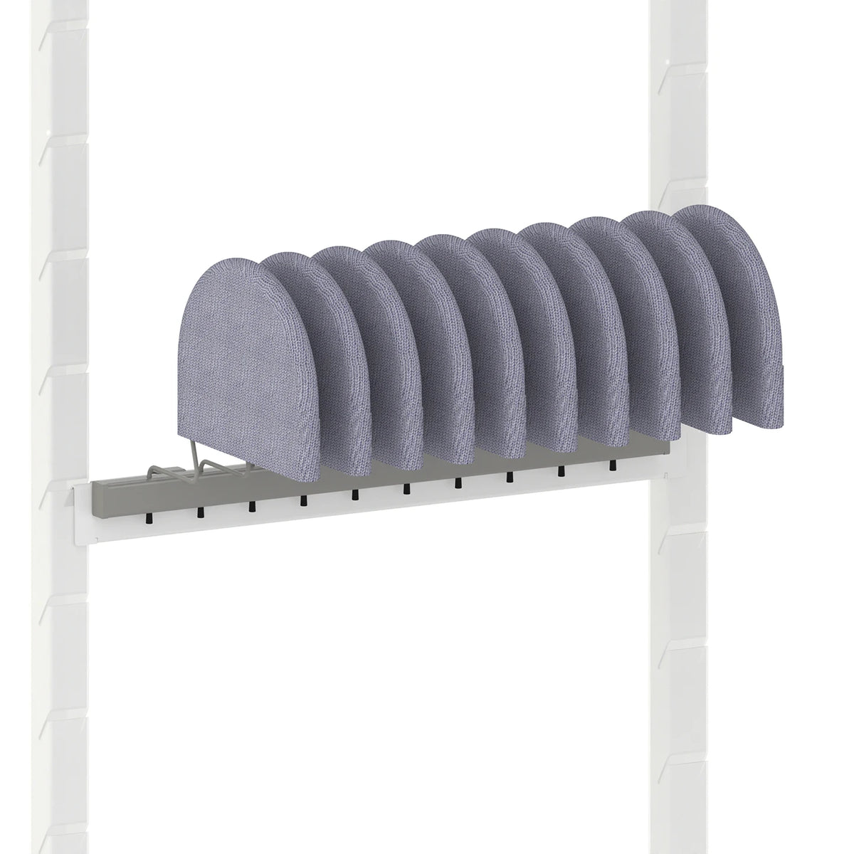 Barre porte-bonnets (barre de charge) — coloris gris