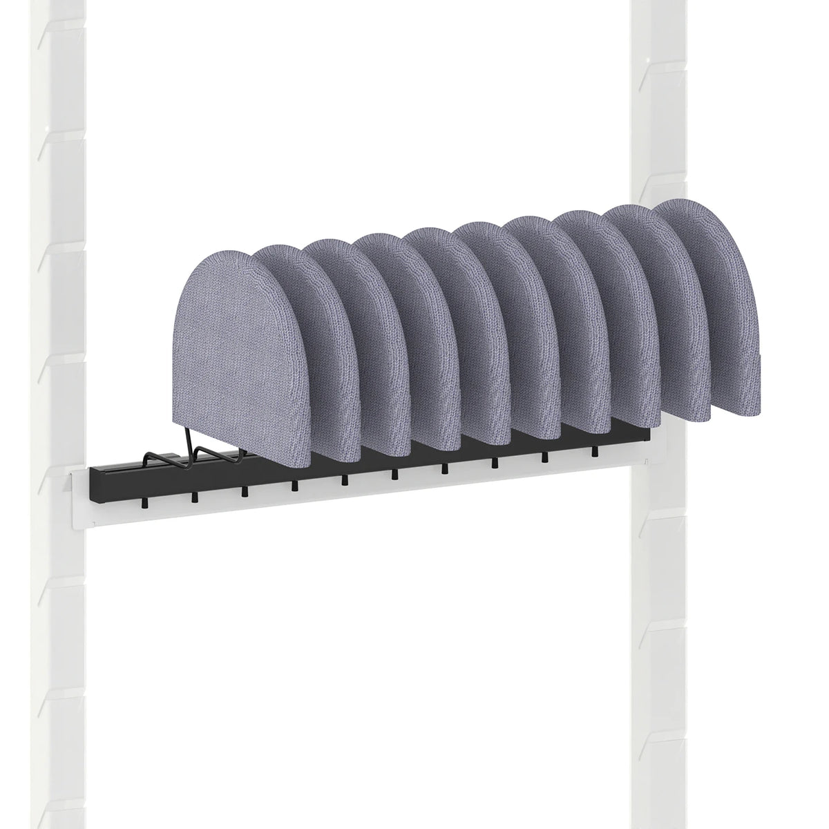 Barre porte-bonnets (barre de charge) — coloris noir