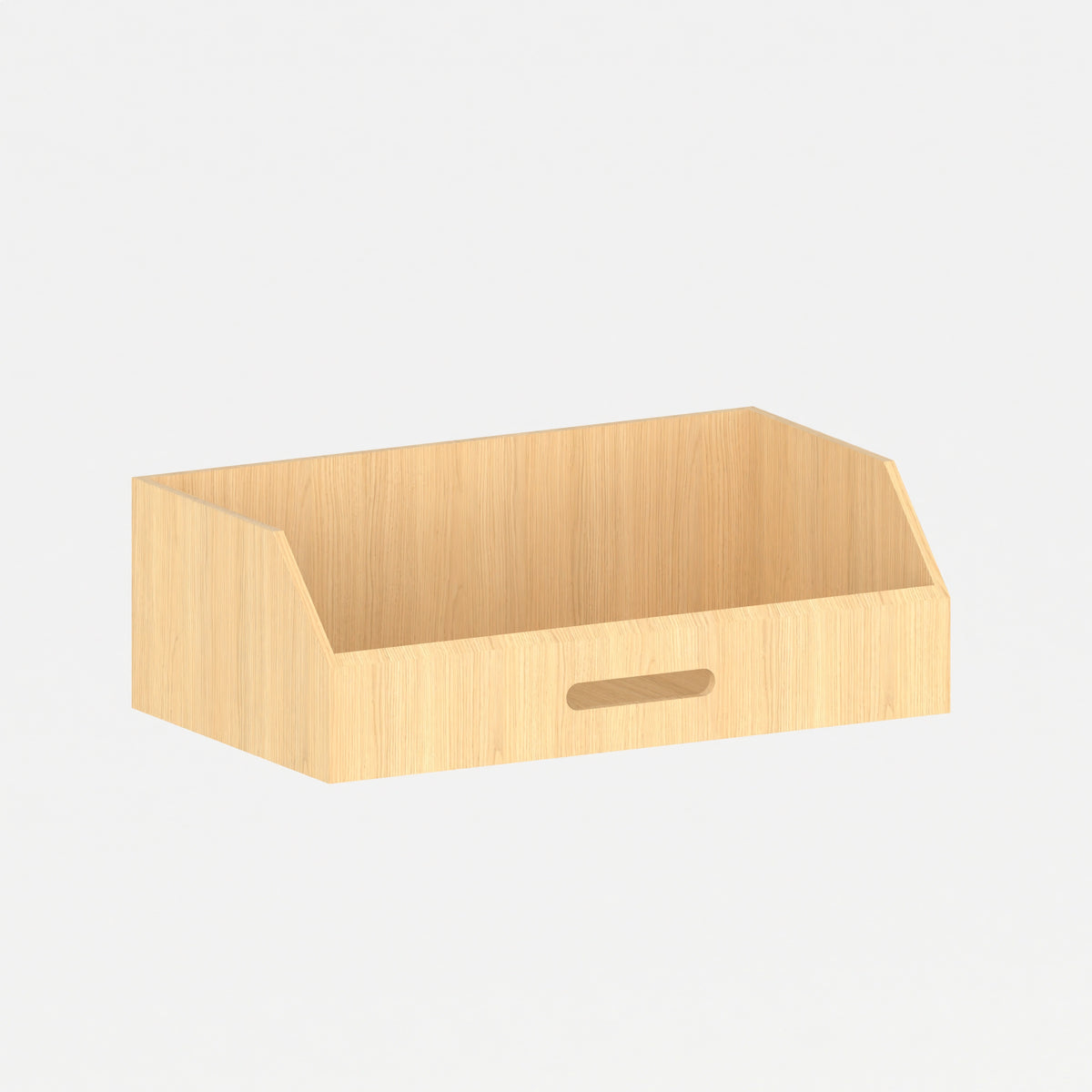 Grand bac de présentation de 60 cm pour le stockage et le merchandising vrac.