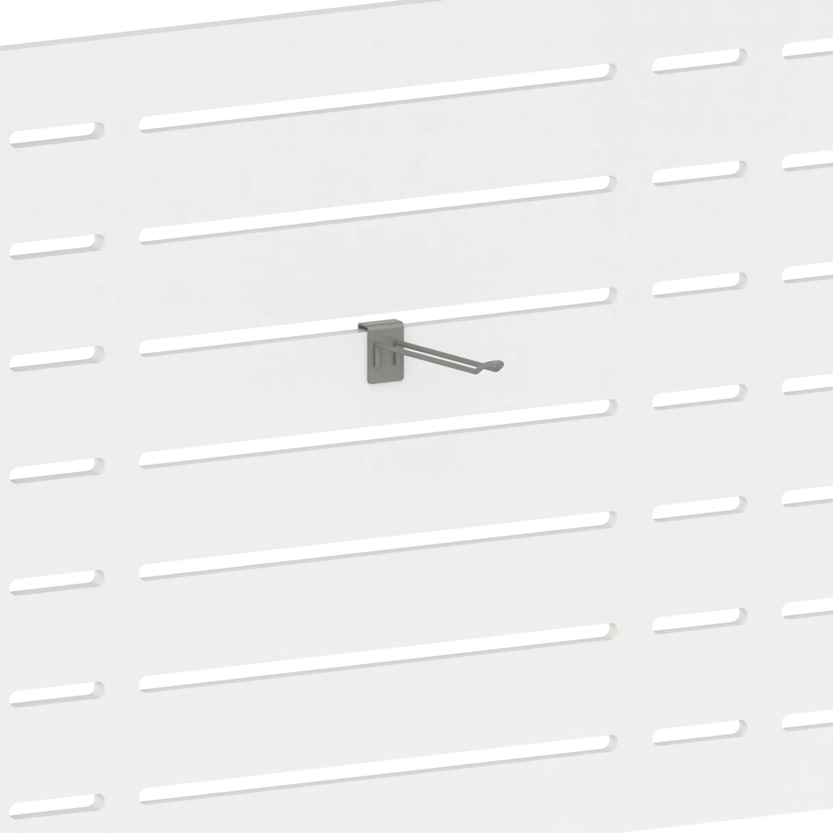 Broche 20 cm (panneau Slatwall) — coloris gris