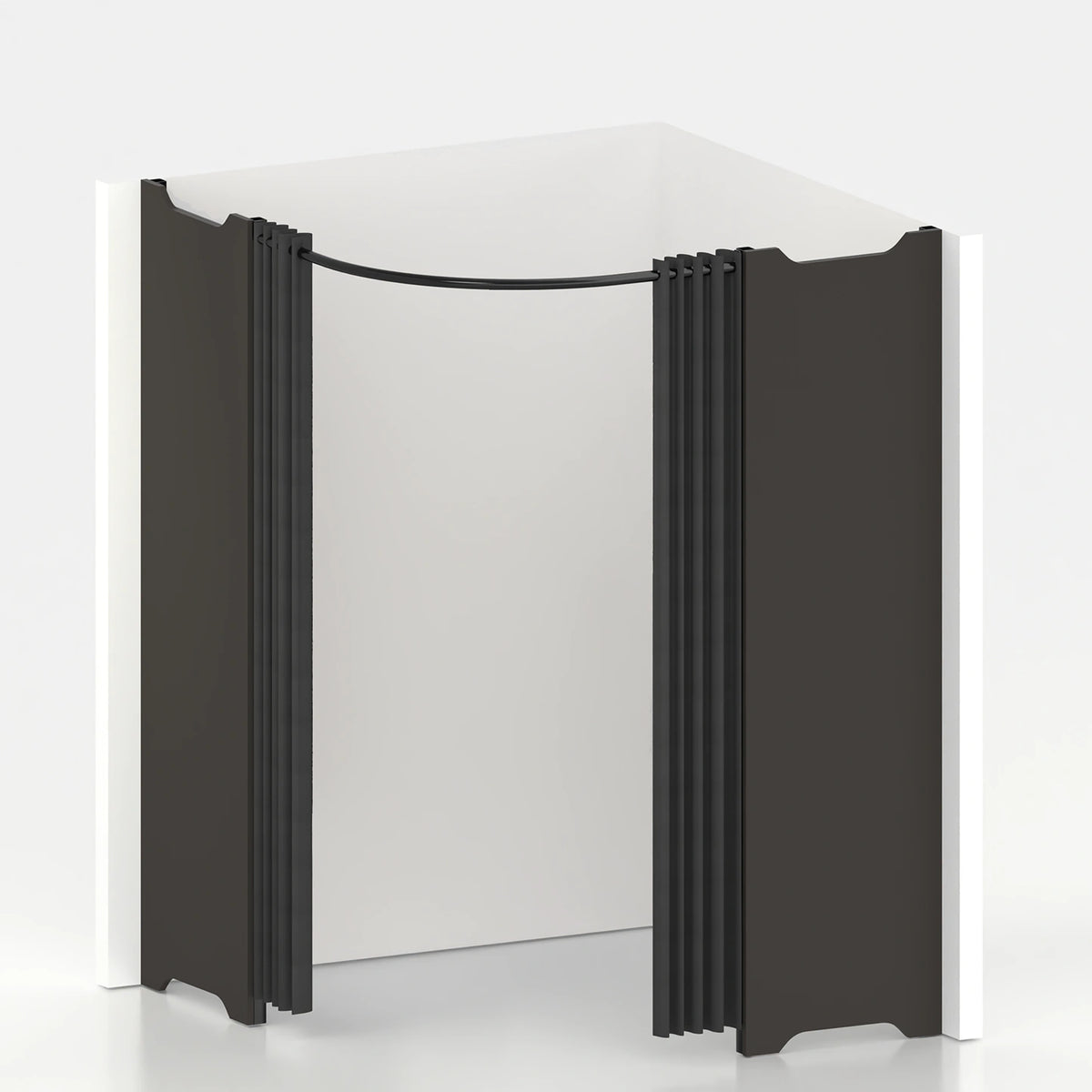 Cabine essayage d'angle PMR Ø 150 cm