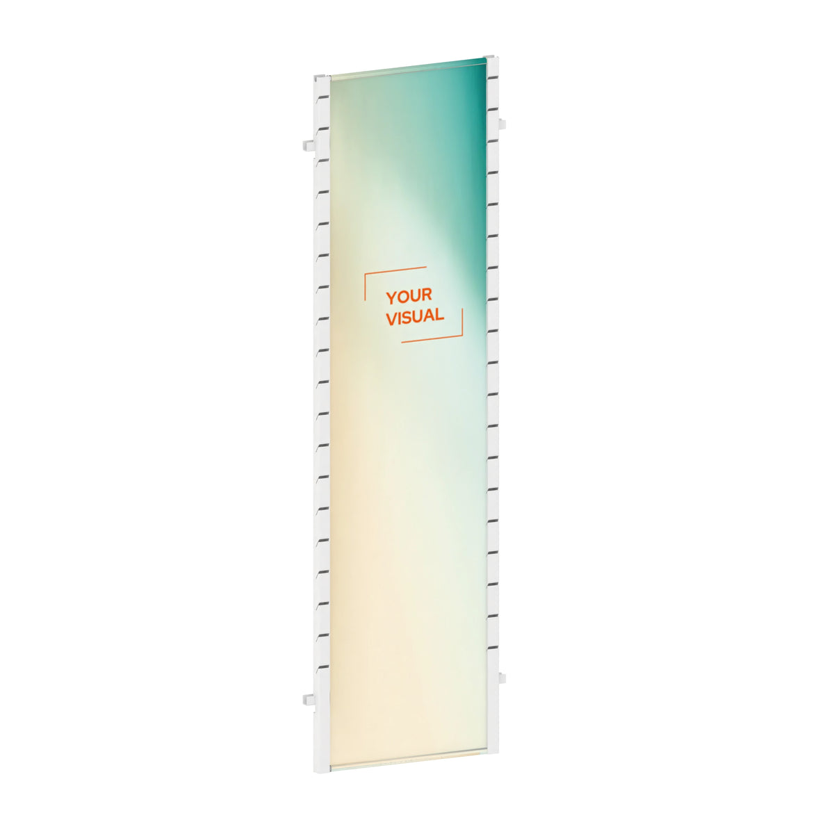 Structure double pour kakemono publicitaire de 60 cm sur système Le Poto.