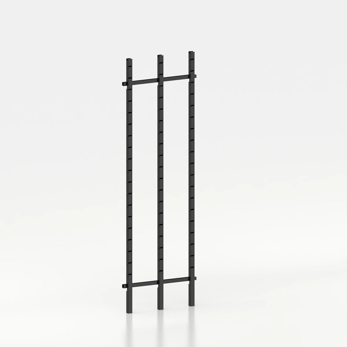 Kit d'agencement 70 cm (2 modules 30 cm) avec 3 montants Poto et jeu de lisses 70 cm — coloris noir