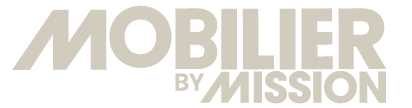 Logo officiel Mobilier by Mission - Agencement de magasin