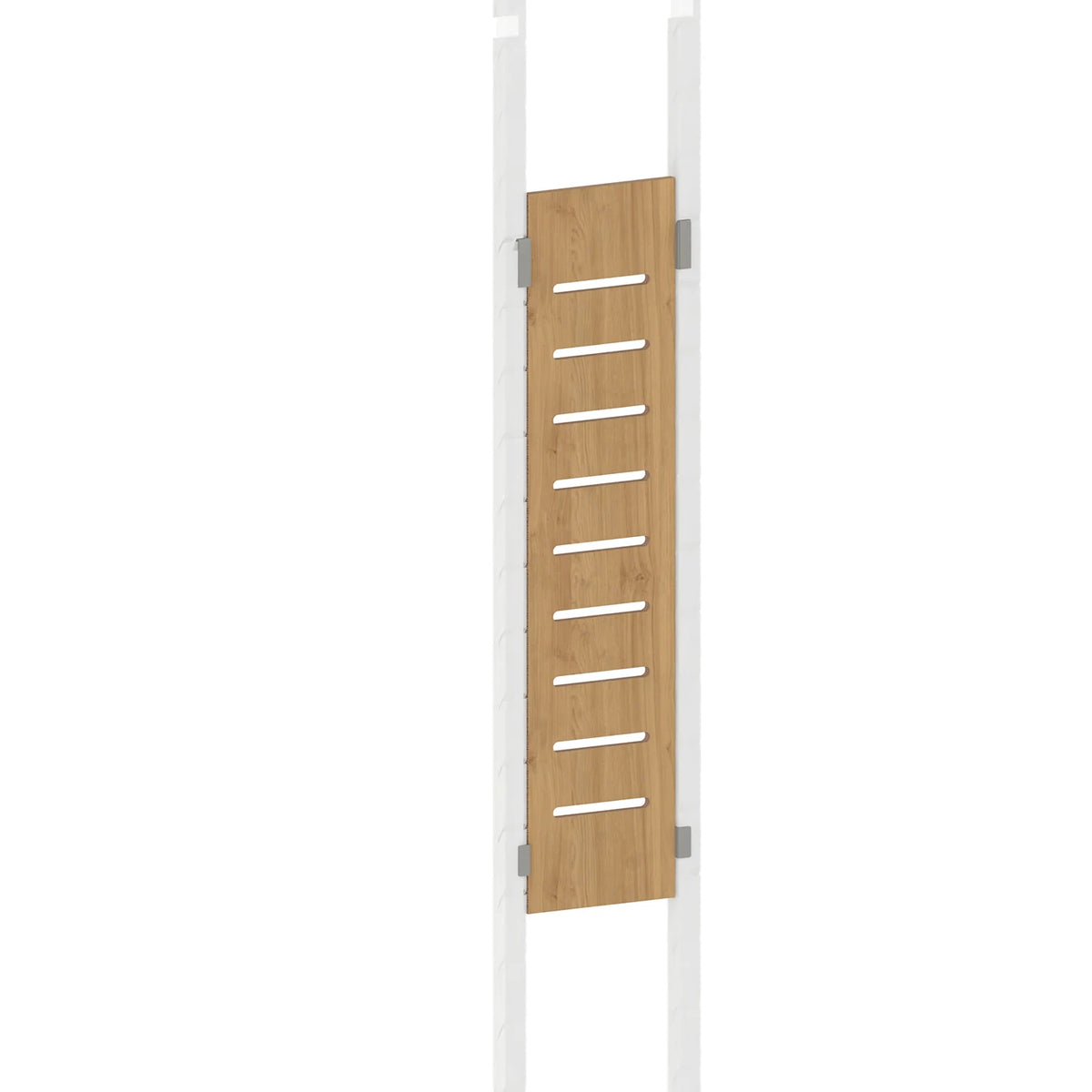Panneau bois Slatwall - Demi hauteur