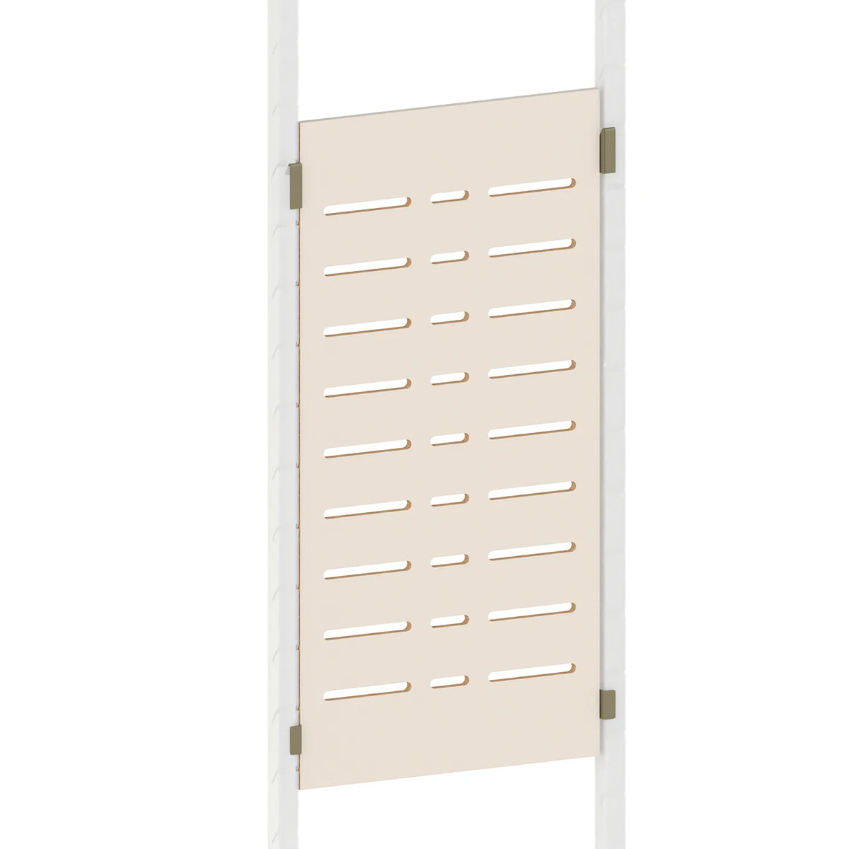 Panneau bois Slatwall - Demi hauteur