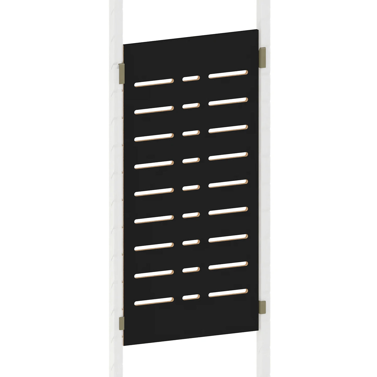 Panneau bois Slatwall - Demi hauteur