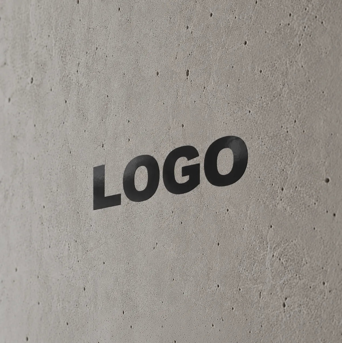 Sticker mural Logo découpé en vinyle