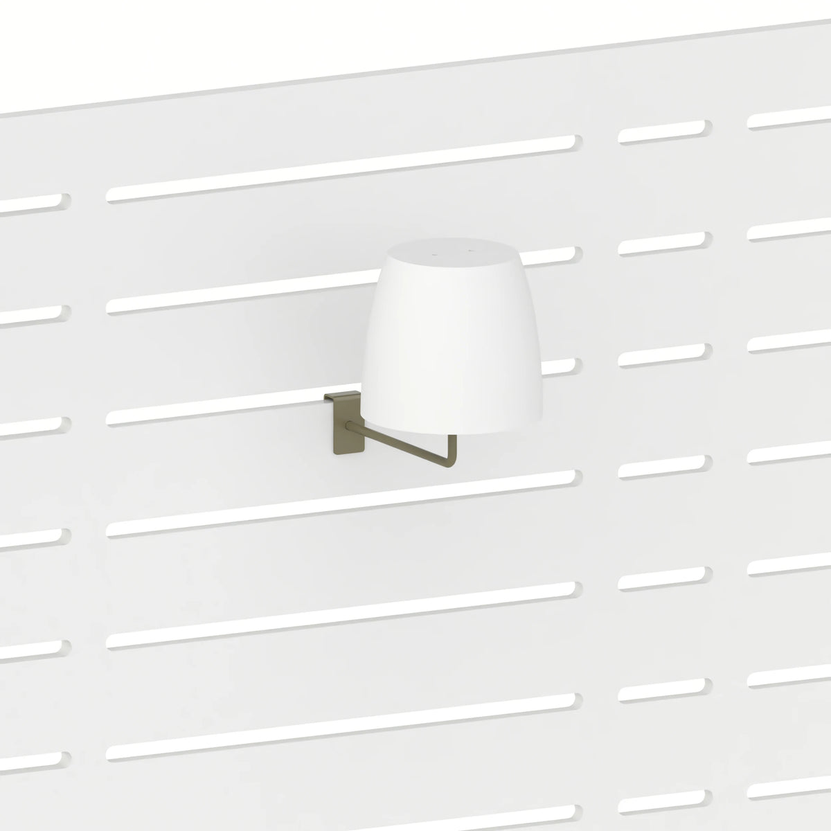 Support d'exposition pour bonnet (panneau Slatwall) — coloris kaki