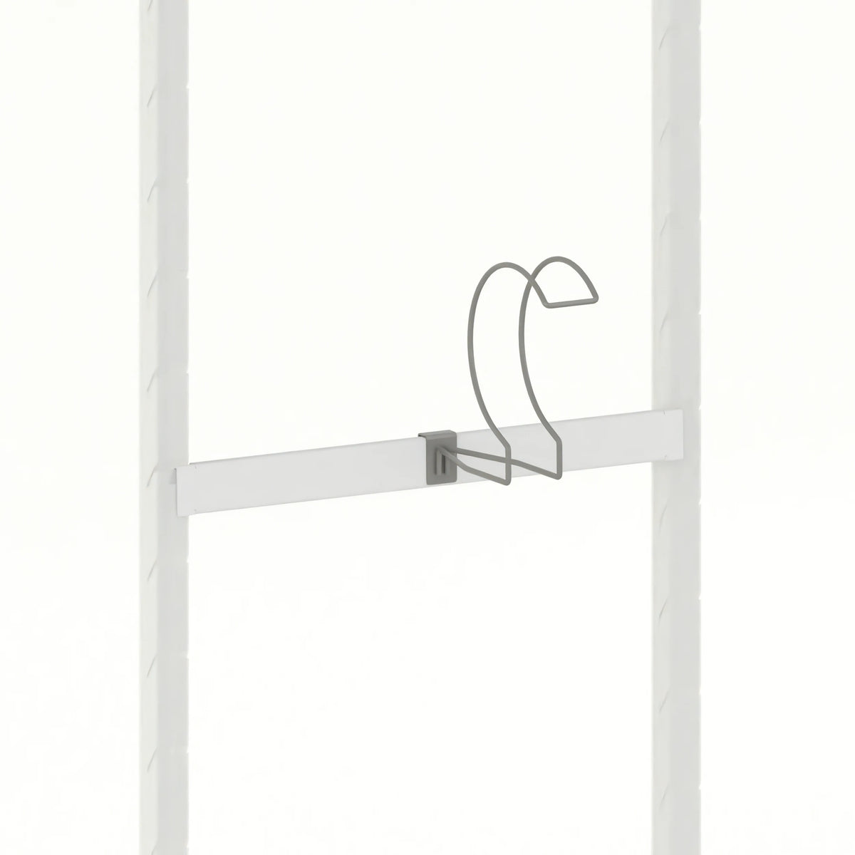 Support d'exposition pour casque de moto (barre de charge) — coloris gris